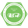 World Concertina Day 2024 Sticker
