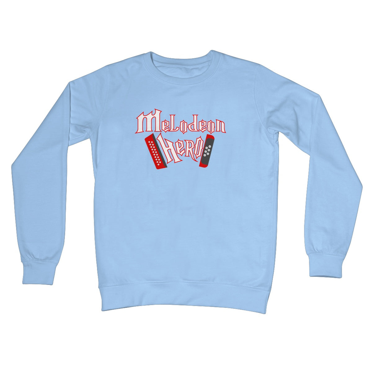 Melodeon Hero Crew Neck Sweatshirt