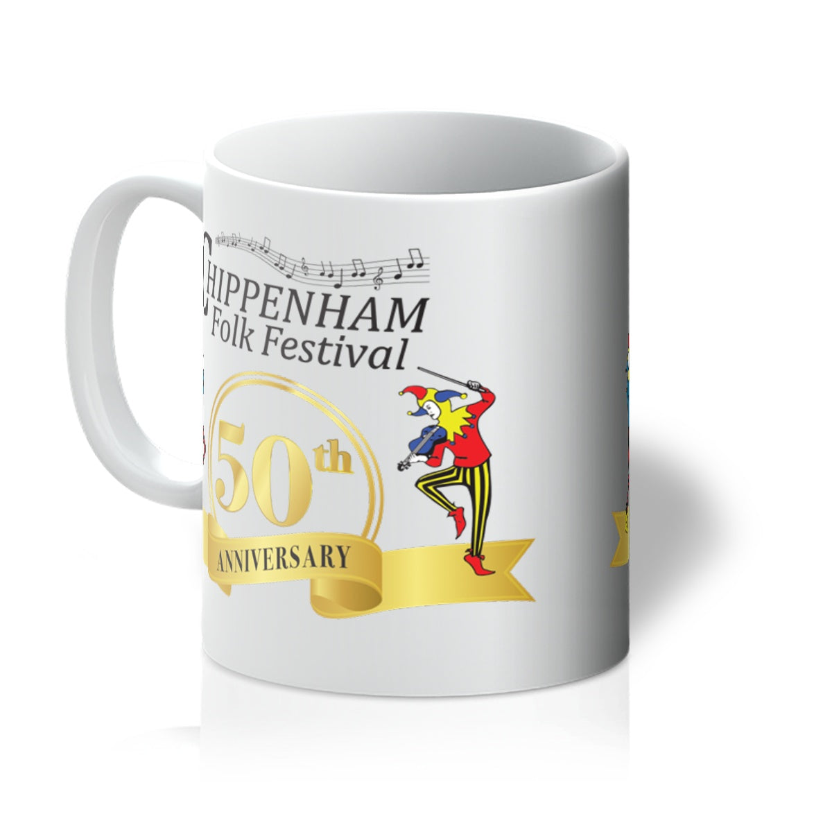 Chippenham Folk Festival 50th Anniversary Mug Mudchutney
