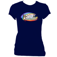 Chester & Chippenham Folk Festival Ladies FItted T-shirt