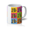 Warhol Style Accordions Mug