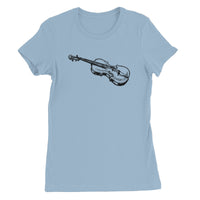 Fiddle Sketch Women's Favourite T-Shirt