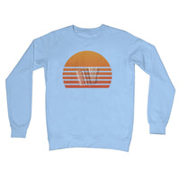 Sunset Accordion Crew Neck Sweatshirt