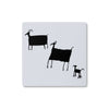 Cave Painting Animals Coaster