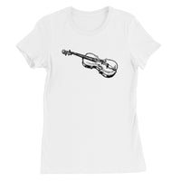 Fiddle Sketch Women's Favourite T-Shirt