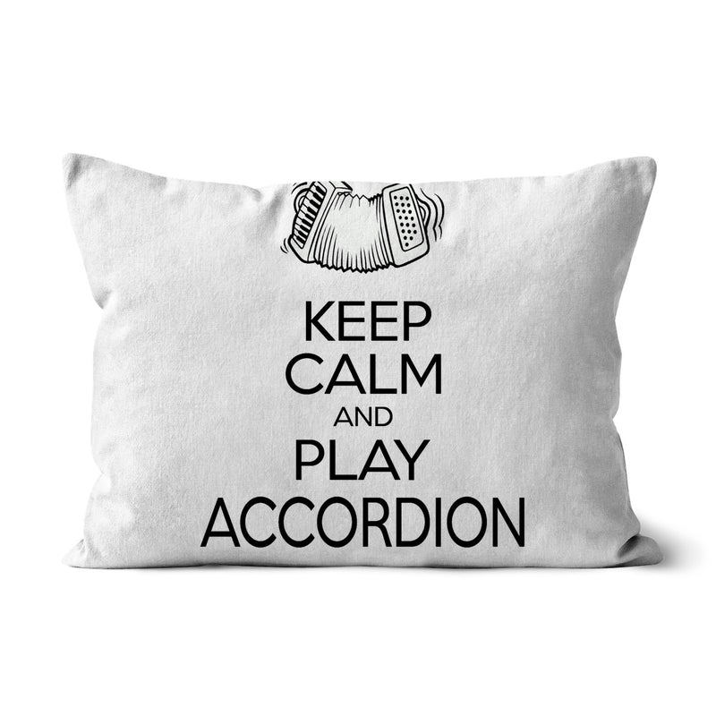 Keep Calm & Play Accordion Cushion