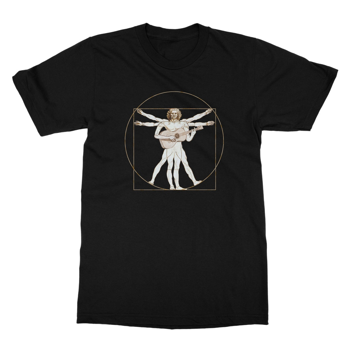 Da Vinci Guitar T-Shirt