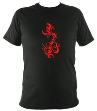 Tribal Flame T-shirt - T-shirt - Forest - Mudchutney
