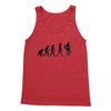 Evolution of Female Guitar Players Softstyle Tank Top