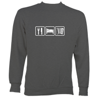 Eat, Sleep, Play Accordion Sweatshirt