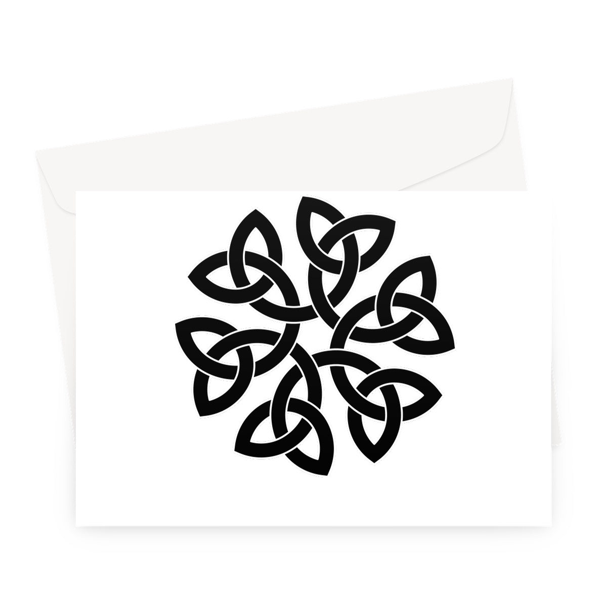 Celtic Flower Greeting Card