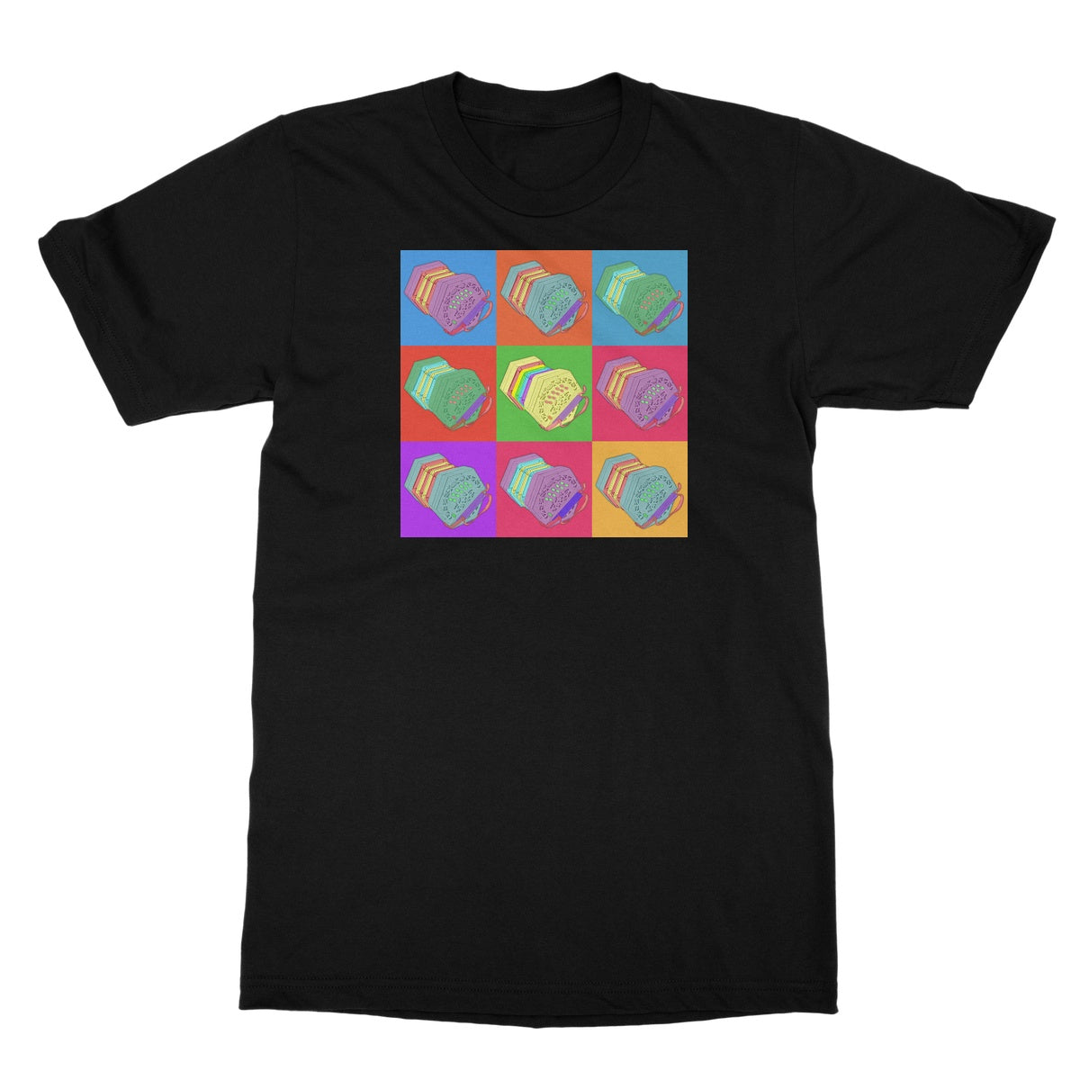 Warhol Style Concertinas T-shirt