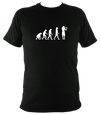 Evolution of Female Fiddle Players T-shirt