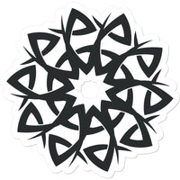 Celtic Style Flower Sticker