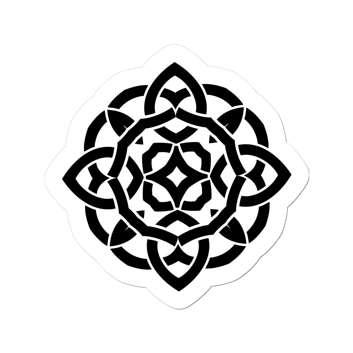 Celtic Flower Sticker