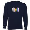 Rainbow Sound Wave Melodeon Sweatshirt