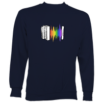 Rainbow Sound Wave Melodeon Sweatshirt