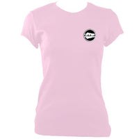 update alt-text with template Eabhal Ladies Fitted T-shirt - T-shirt - Light Pink - Mudchutney