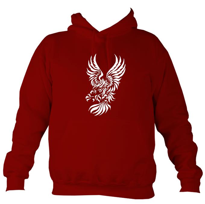 Eagle Hoodie-Hoodie-Red hot chilli-Mudchutney