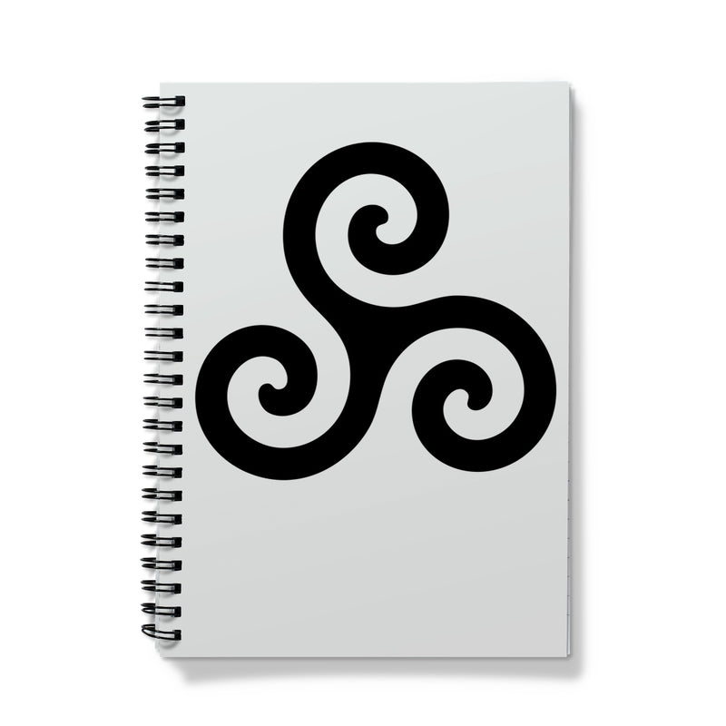Celtic Triskelion Notebook