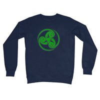 Tribal Celtic Design Crew Neck Sweatshirt