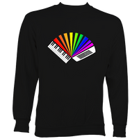 Rainbow Piano Accordion Sweatshirt