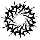 Tribal Celtic Star Sticker