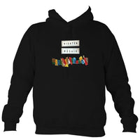 Vishtèn "Mosaic" Hoodie-Hoodie-Jet black-Mudchutney