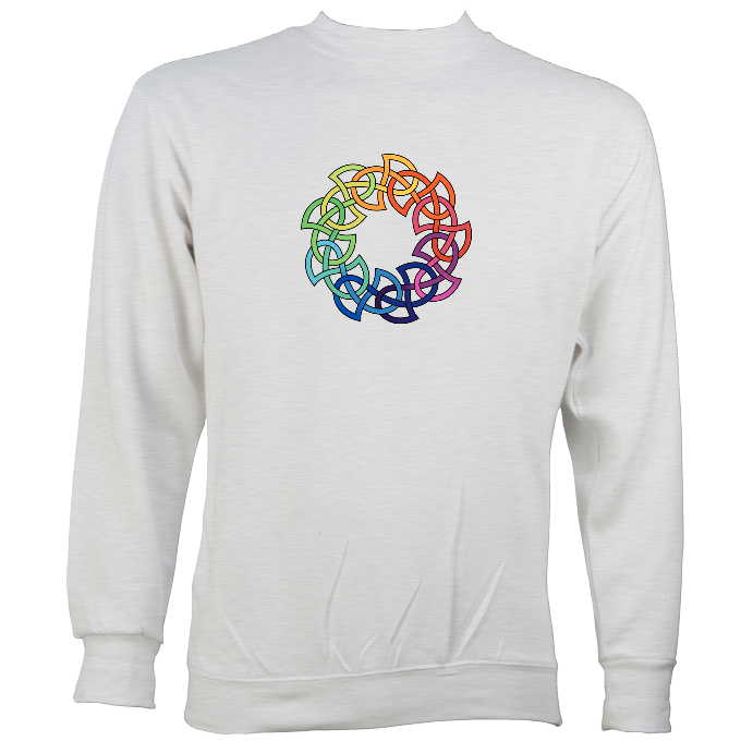 Rainbow Celtic Knot Sweatshirt