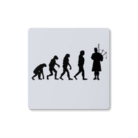 Evolution of Bagpipe players Coaster