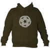 Celtic Five Spirals Hoodie-Hoodie-Olive green-Mudchutney