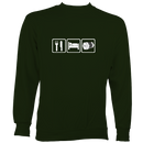 Eat, Sleep, Play Concertina Sweatshirt