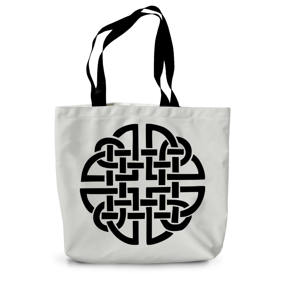 Celtic Circular Design Canvas Tote Bag