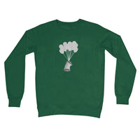 Banksy Style Concertina Crew Neck Sweatshirt