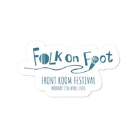 Folk on Foot 1 - April 2020 Sticker