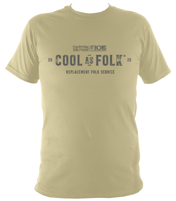 Cambridge Folk Festival Cool as Folk T-shirt