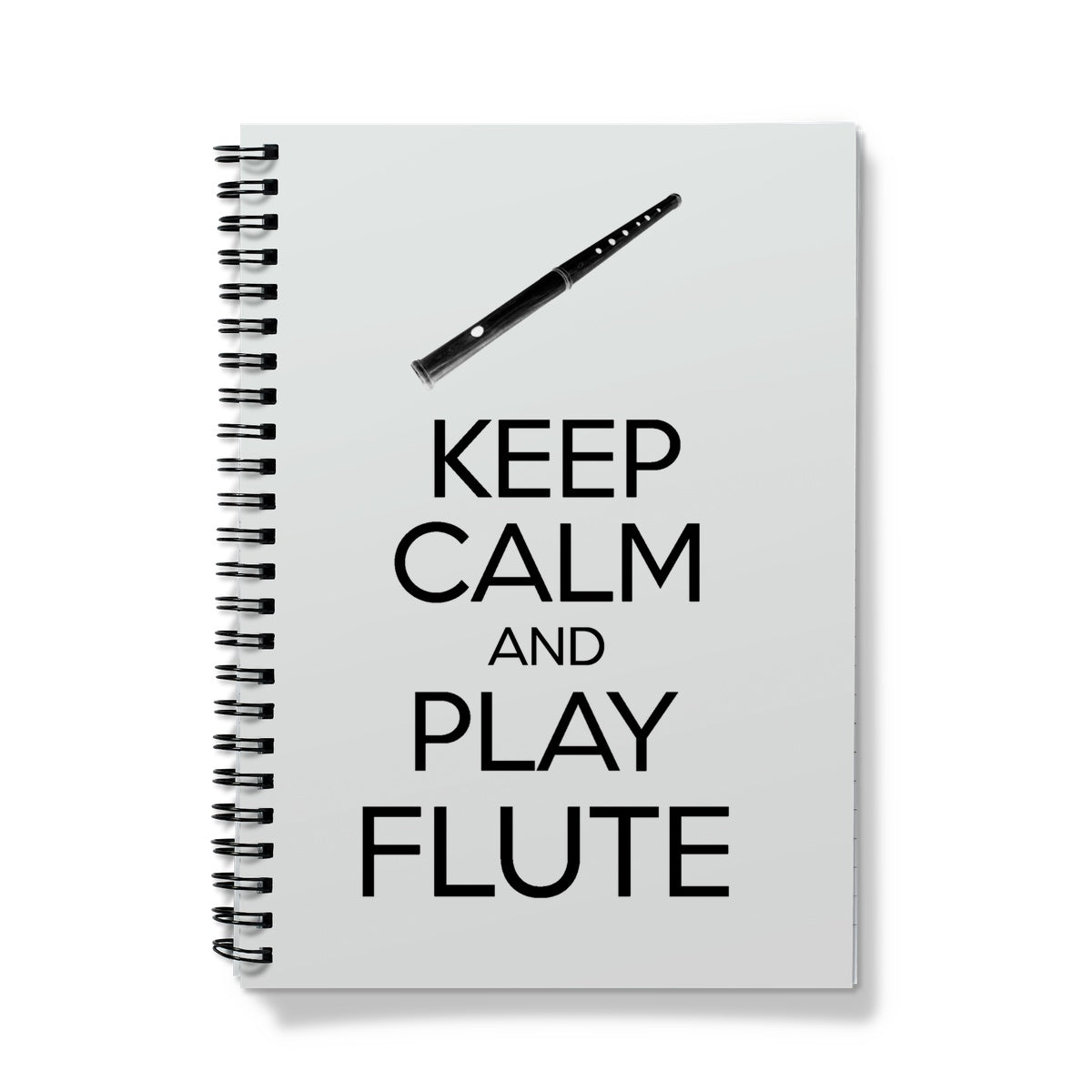Keep Calm & Play Flute Notebook