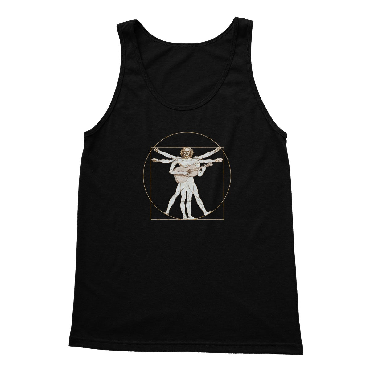 Da Vinci Guitar Tank Top