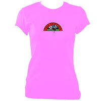 update alt-text with template The Yetties Ladies Fitted T-shirt - T-shirt - Azalea - Mudchutney