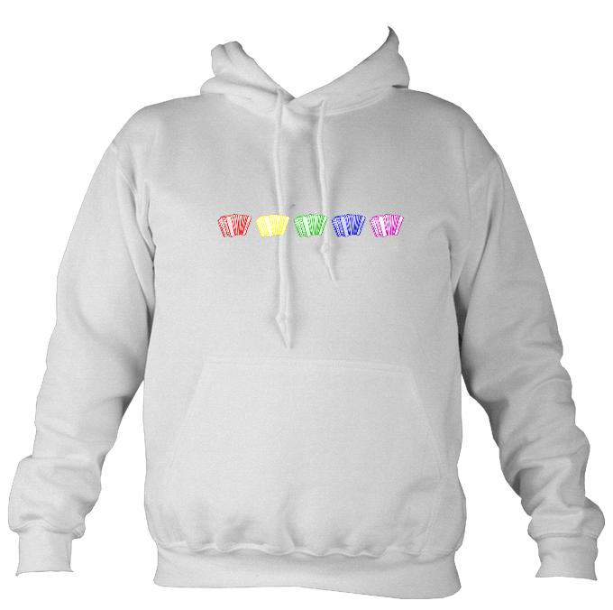 Rainbow Accordions / Melodeons Hoodie-Hoodie-Ash-Mudchutney