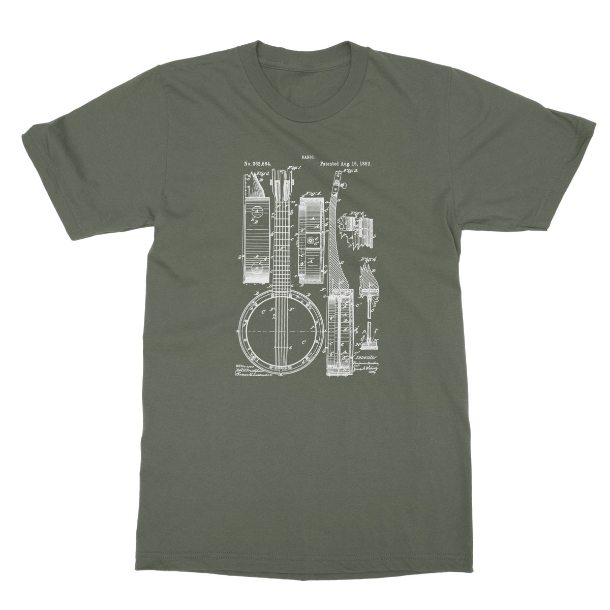 Banjo Patent T-Shirt