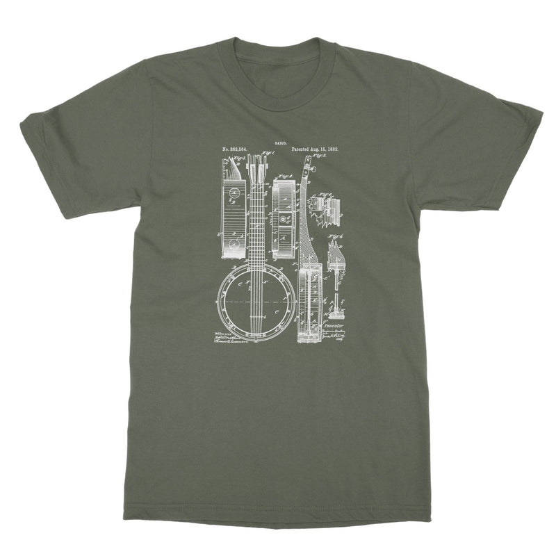 Banjo Patent T-Shirt