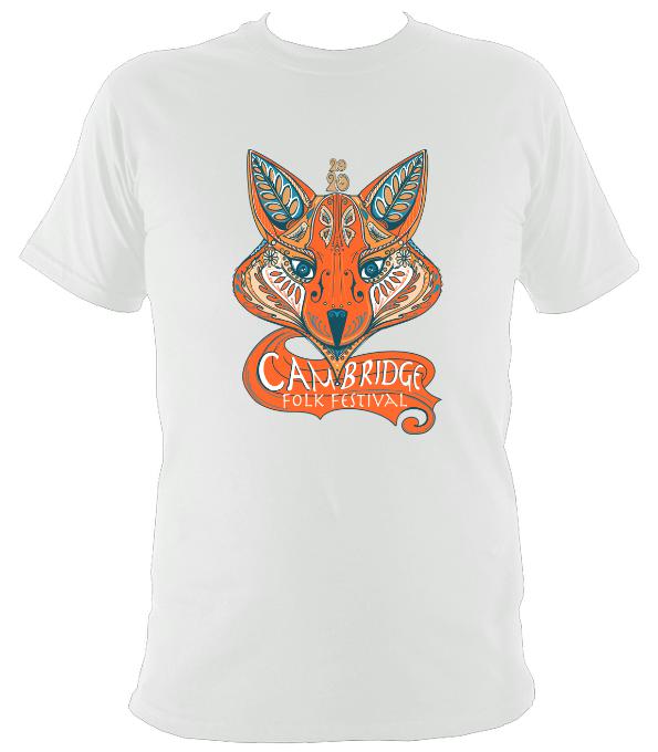 Cambridge Folk Festival - Design 7 - T-shirt - T-shirt - White - Mudchutney