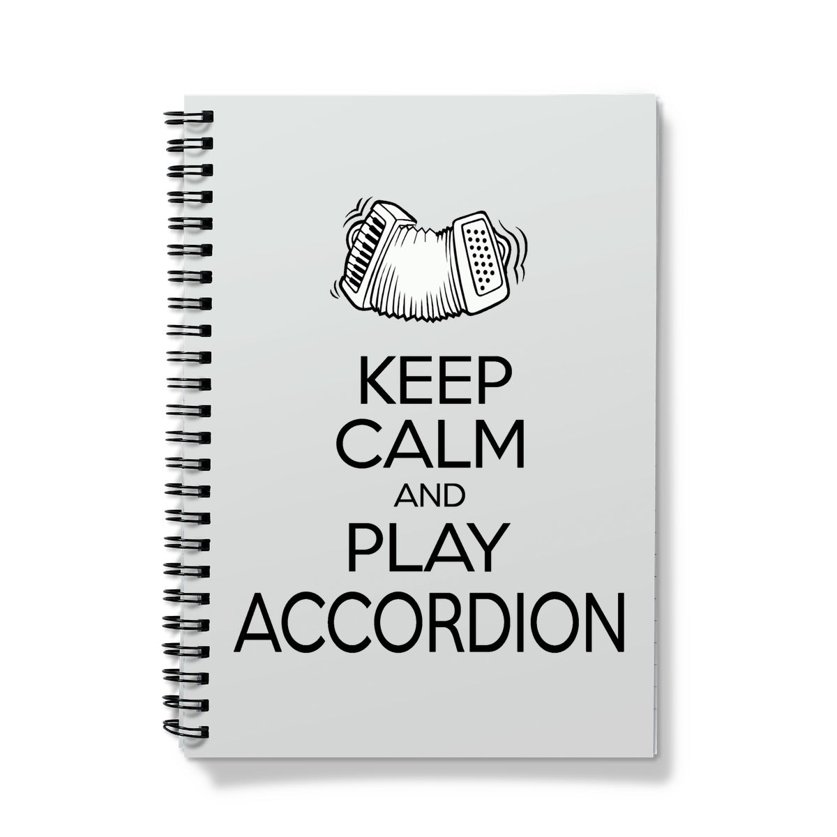 Keep Calm & Play Accordion Notebook