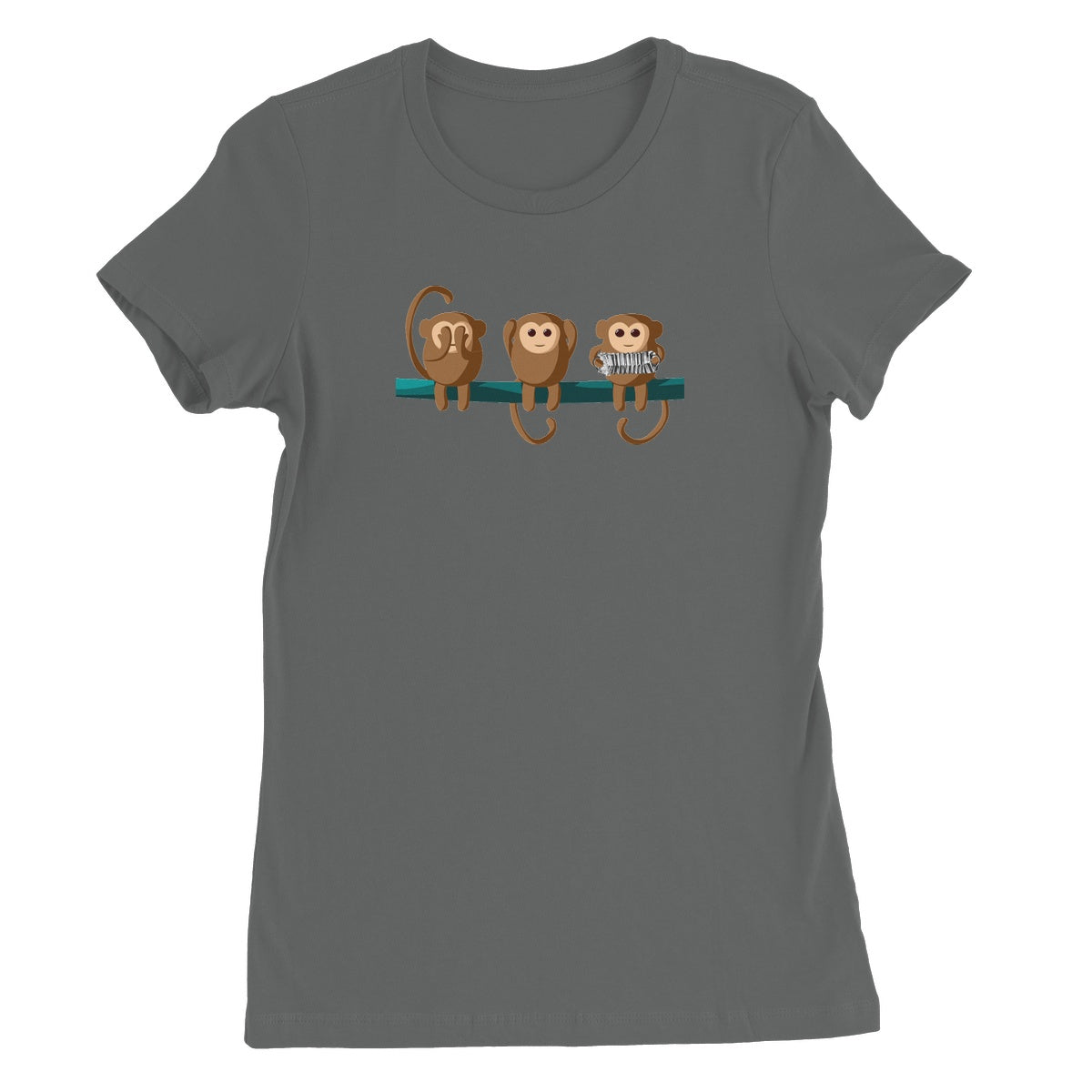 Play No Concertina Monkeys Women's T-Shirt