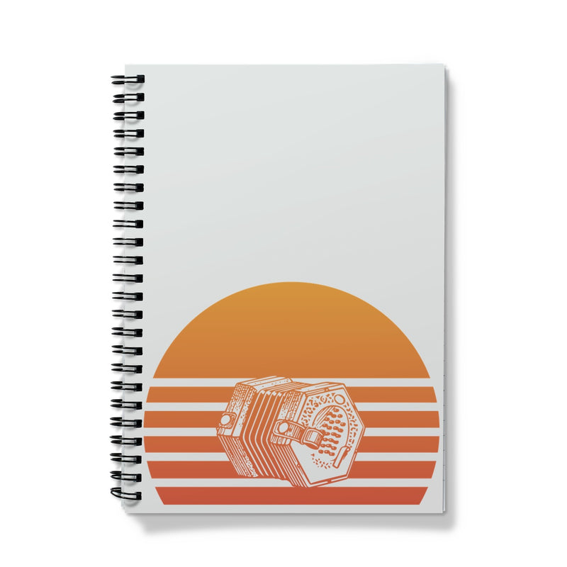 Sunset Concertina Notebook