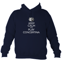 Keep Calm and Play English Concertina Hoodie
