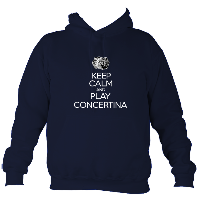 Keep Calm and Play English Concertina Hoodie