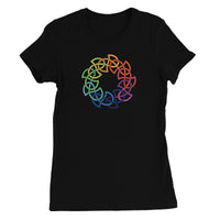 Rainbow Celtic Circle Women's T-Shirt