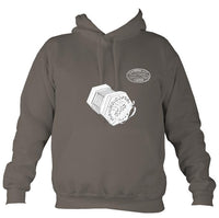 Lachenal 20 key Anglo Concertina Hoodie-Hoodie-Mocha brown-Mudchutney